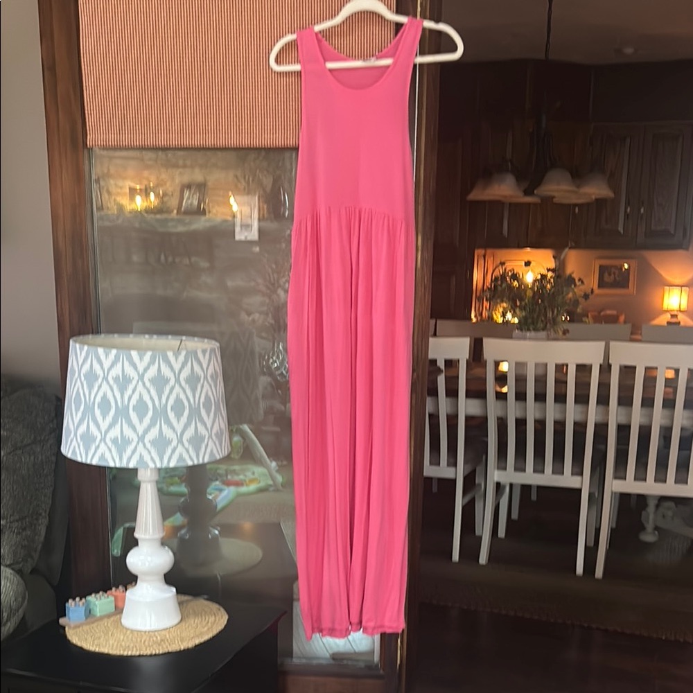 Vibrant Pink Maxi Dress